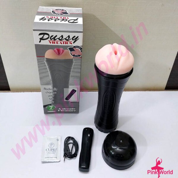 7 Speed Pussy Vibration With Remote For Men.
