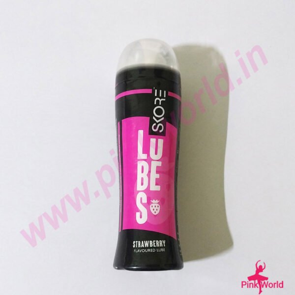 Skore Strawberry Lubes- 50ml. - Image 3