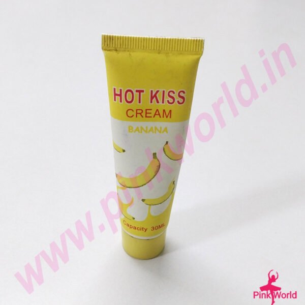 Hot Kiss Lubricant Banana Cream- 30ml. - Image 2