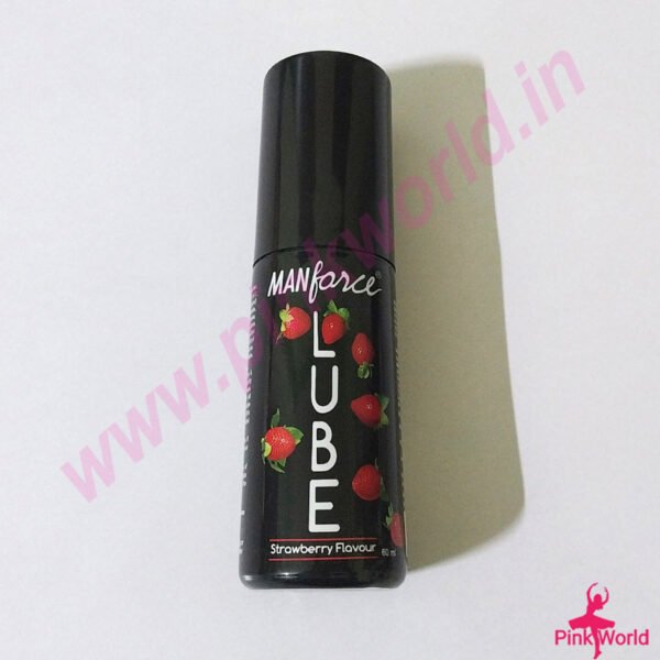 Mankind Manforce Lube With Strawberry Flavored- 60ml. - Image 3