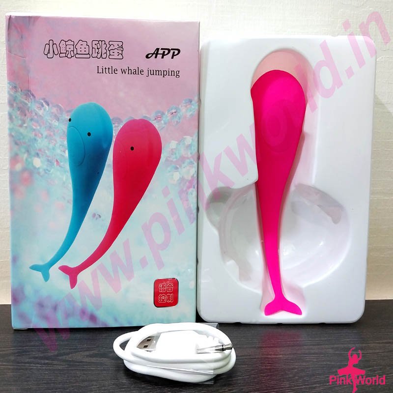 Little Whale App Control Jumping Vibrator.