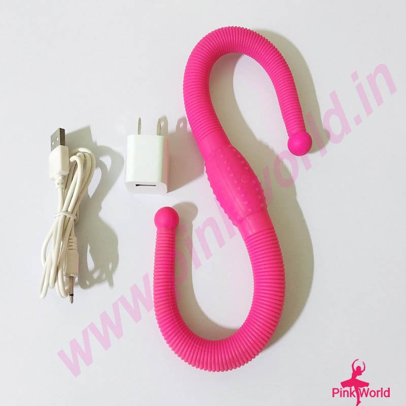 G-Spot Labia Spreader Long Vibrating Anal Plug. - Image 3