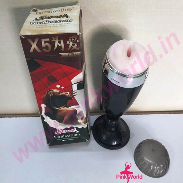 X5 Sexual Vocalizations Hands-Free Mounted Sex Toys For Men.