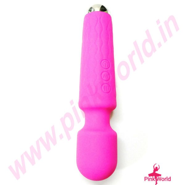 Massager & Beauty Hi-Speed Hand Vibrator-Magenta. - Image 6