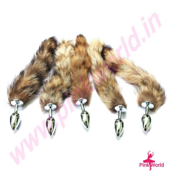 Pure Steel With Real Fox Tail Anal Plug. - Image 7