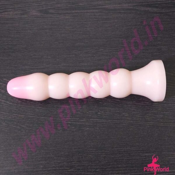 Being Fetish Pure Silicone Extra Rib Anal Plug. - Image 4