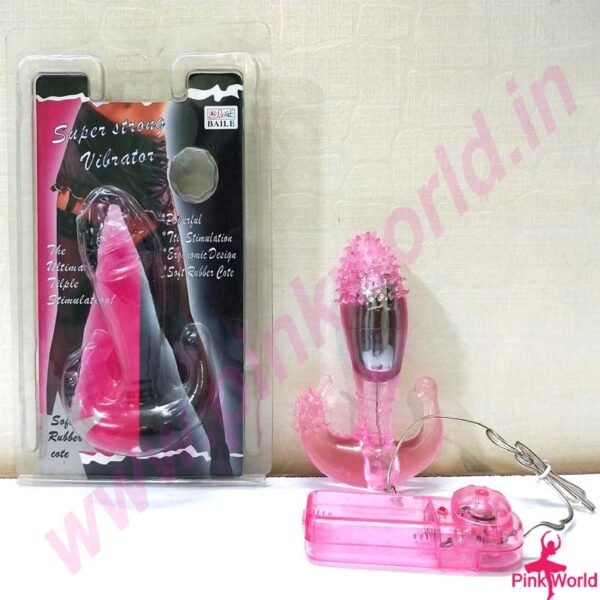 Dotted Silicone & Strong Vibration Anal Plug.