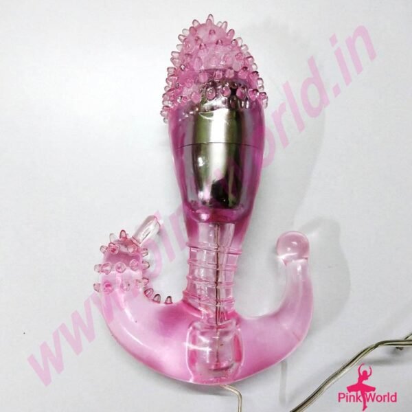 Dotted Silicone & Strong Vibration Anal Plug. - Image 3