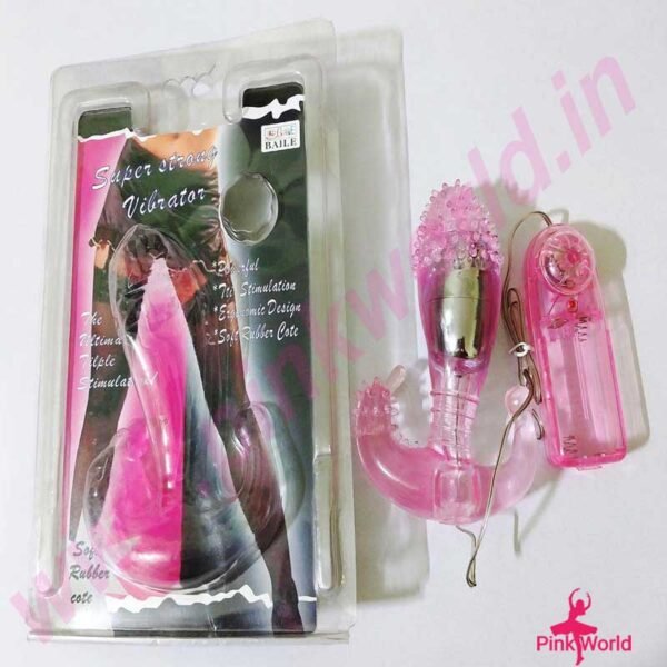Dotted Silicone & Strong Vibration Anal Plug. - Image 5