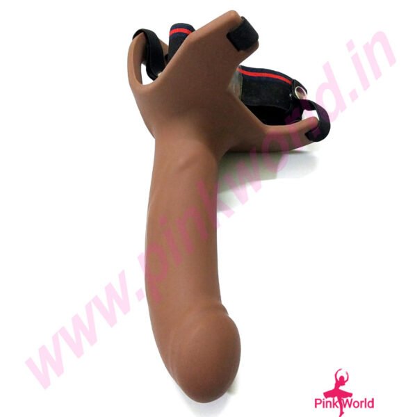 Premium Strap-on Penis Sleeve For Men-Chocolate. - Image 5