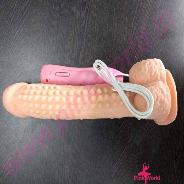 Mengze The King Of Swing Super Soft Dotted Silicone Dildo. - Image 5
