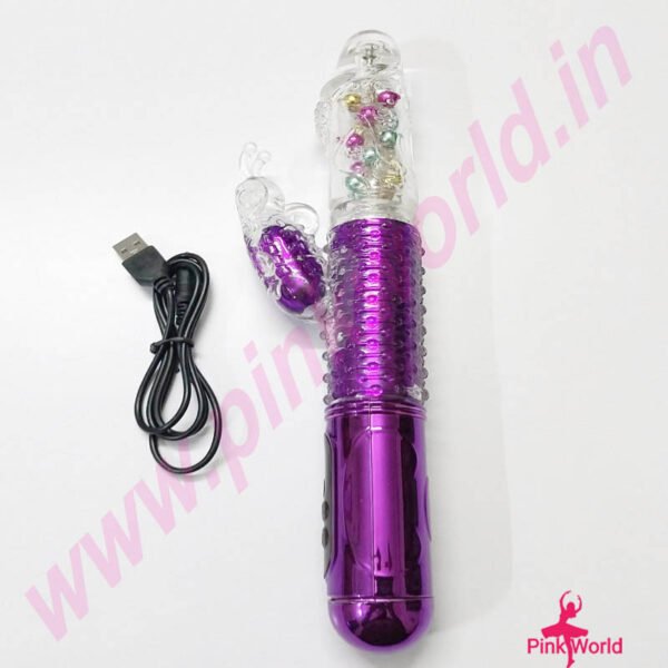 Realistic Rechargeable Female Masturbation Dildo With Vibration Balls. - Image 4