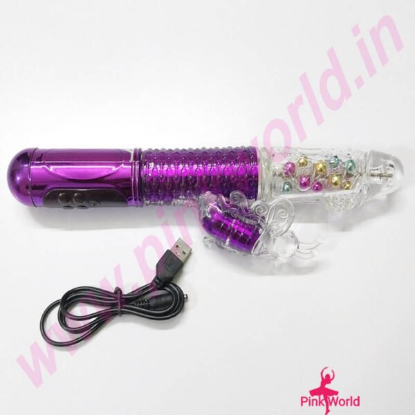Realistic Rechargeable Female Masturbation Dildo With Vibration Balls. - Image 5