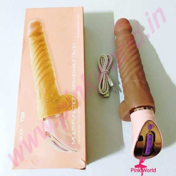 Multi-Function Expandable Touch Sensor With Flirting Vibrator Dildo. - Image 2