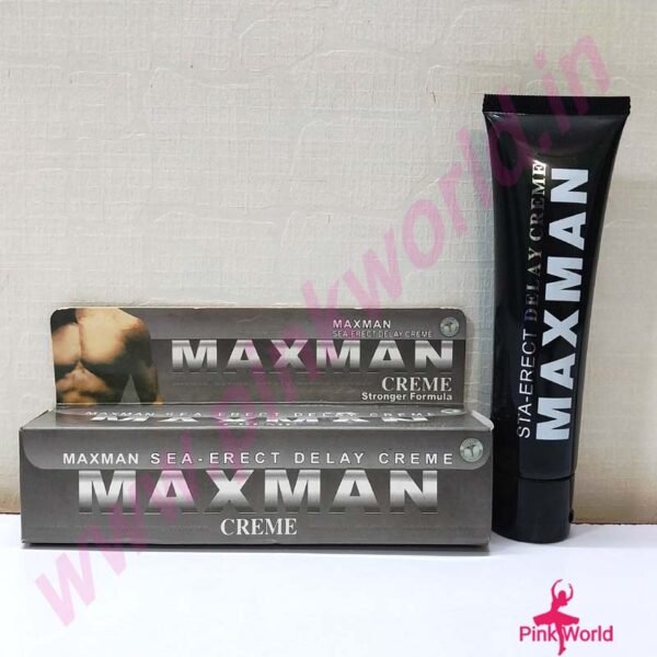 MaxMan Herbal Male Penis Enlargement & Sex Delay Creme For Men- 60gm.