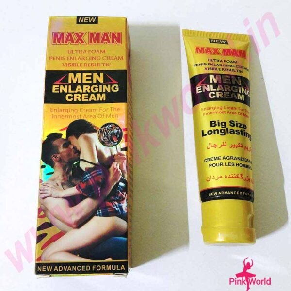 MaxMan Cream For Penis Enlargement For Male- 50gm. - Image 2