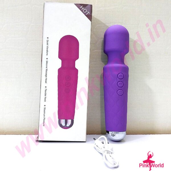 Massager & Beauty Hi-Speed Hand Vibrator-Violet.
