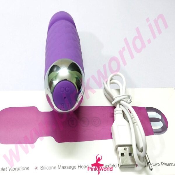 Massager & Beauty Hi-Speed Hand Vibrator-Violet. - Image 4