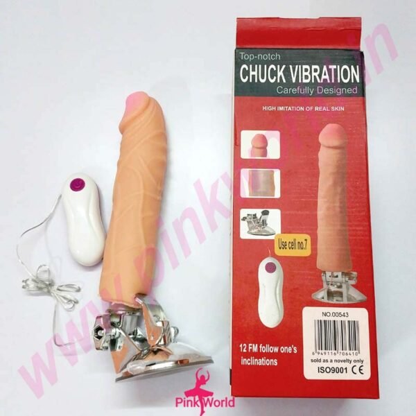 Top-Notch Chuck Vibration Realistic 9.2 Inch Stand Dildo. - Image 3