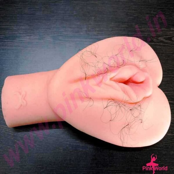 Palm Style Flat Silicone Vagina Masturbator. - Image 4
