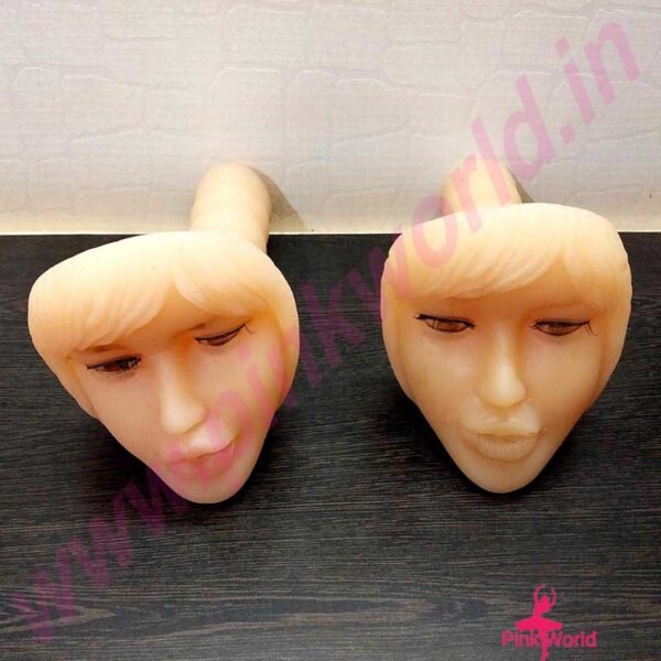 Cute Face Silicone Mouth Hand Masturbator. - Image 6