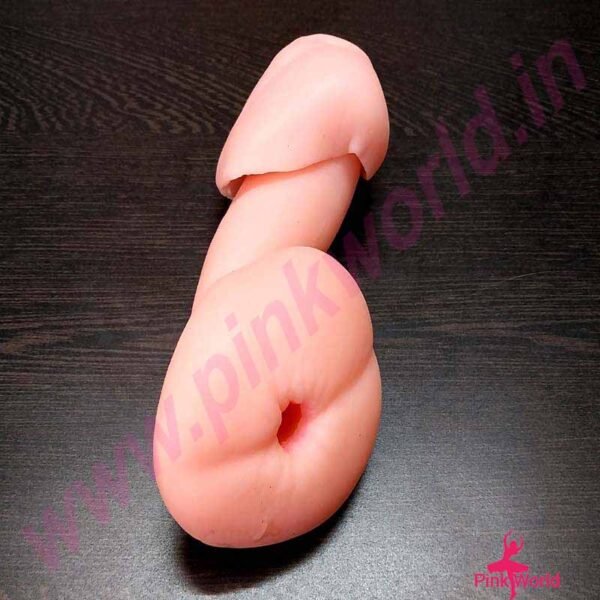 2 Way Anal & Vagina Silicone Masturbator. - Image 4