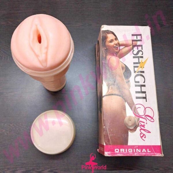 Riley Reid Fleshlight Masturbator For Men- White. - Image 2