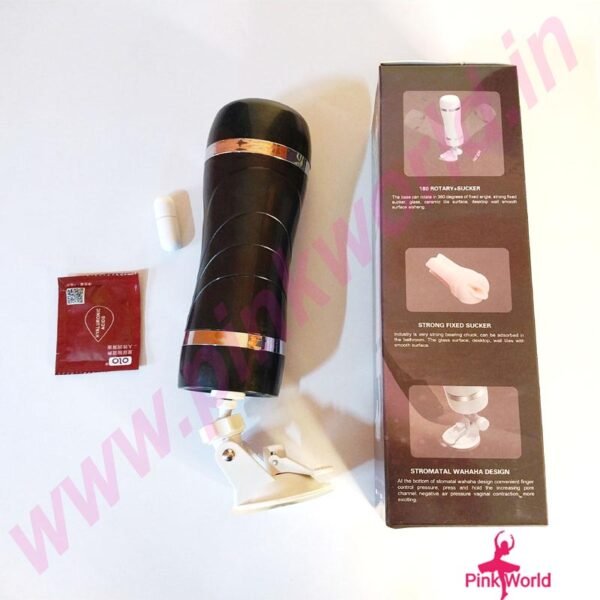 A8 Vibration Hands-Free Airplane Masturbation Cup. - Image 3