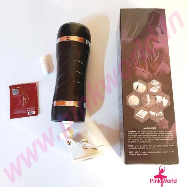 A8 Vibration Hands-Free Airplane Masturbation Cup. - Image 4