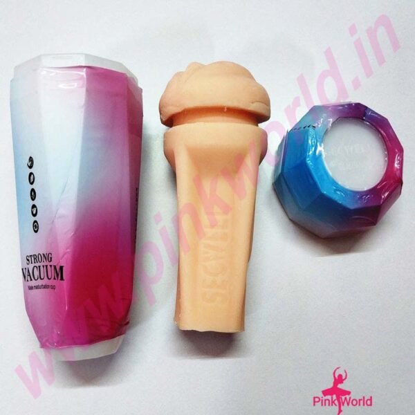 Strong Vacuum Male Masturbation Cup. - Image 3