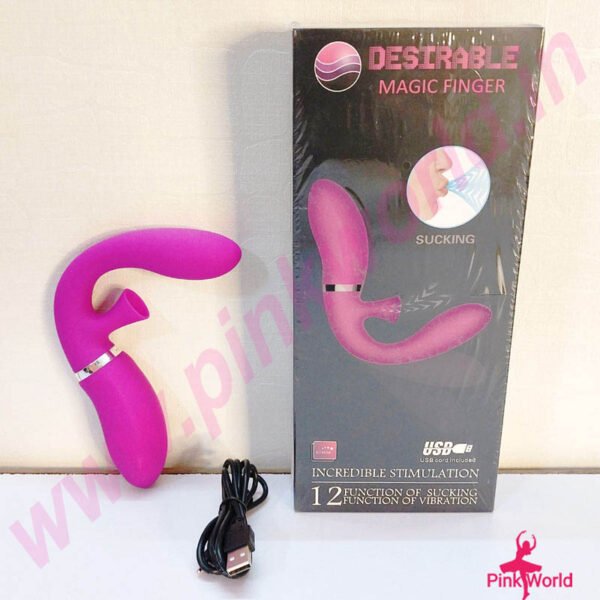 Desirable Magic Finger With Sucking & Vibration.