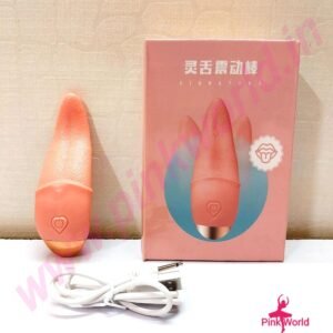 Amazing Rechargeable Silicone Tongue Vibrator.