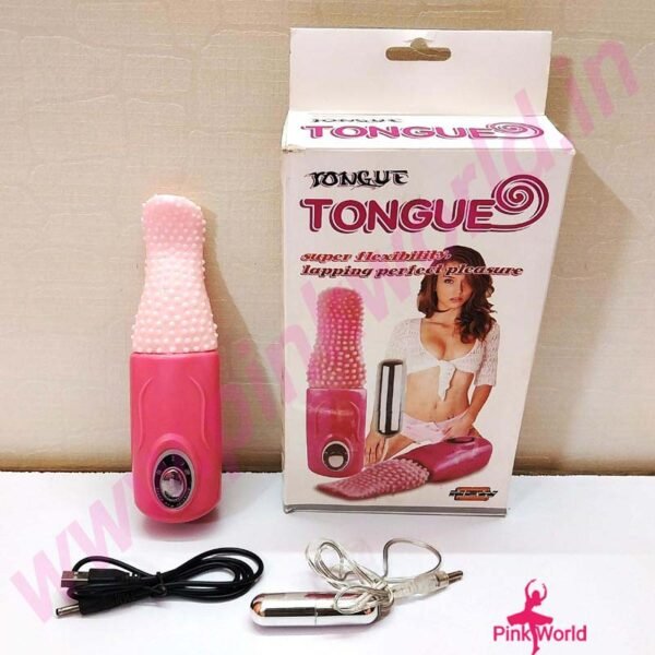USB Charging Flexible Tongue Vibrator.