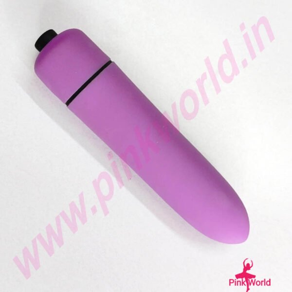 Small Pocket Lipstick Vibrator- Violet. - Image 3