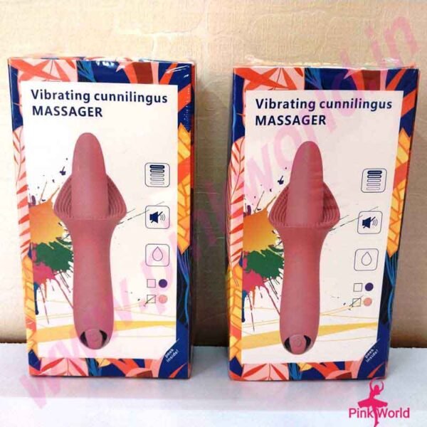 Vibrating Cunnilingus Clitoris Massager-Pink. - Image 8