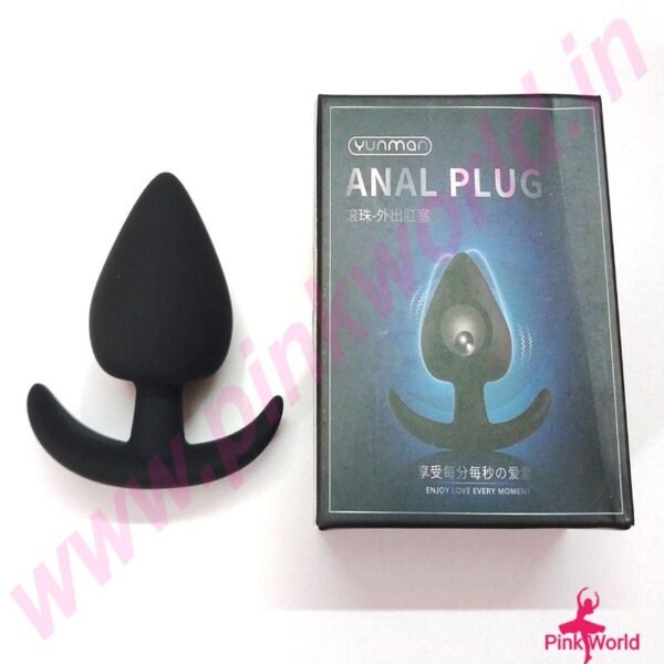 Roller Ball Outside Silicone Anal Plug. - Image 2