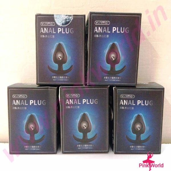Roller Ball Outside Silicone Anal Plug. - Image 7