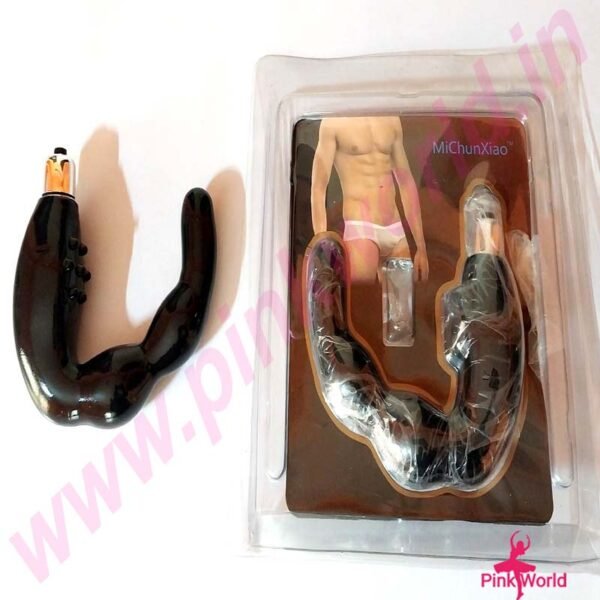 Premium Big Rib Vibrating Silicone Anal Plug. - Image 2
