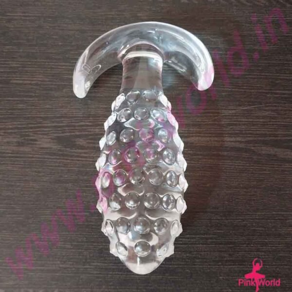 Soft Dotted Small Size Jelly Silicone Anal Plug. - Image 4