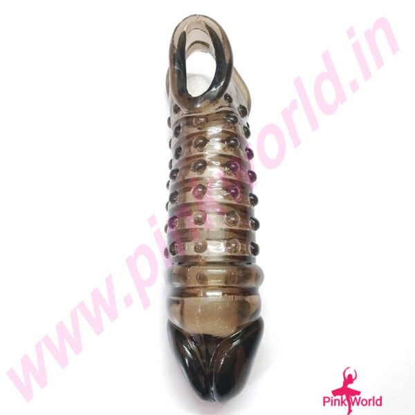 Double Look 7 Inch Silicone Penis Sleeve. - Image 7
