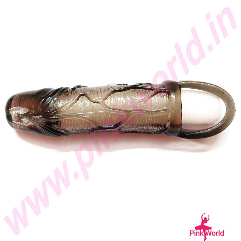 Pretty Love Carson 6.9 Inch Penis Sleeve- Black. - Image 6