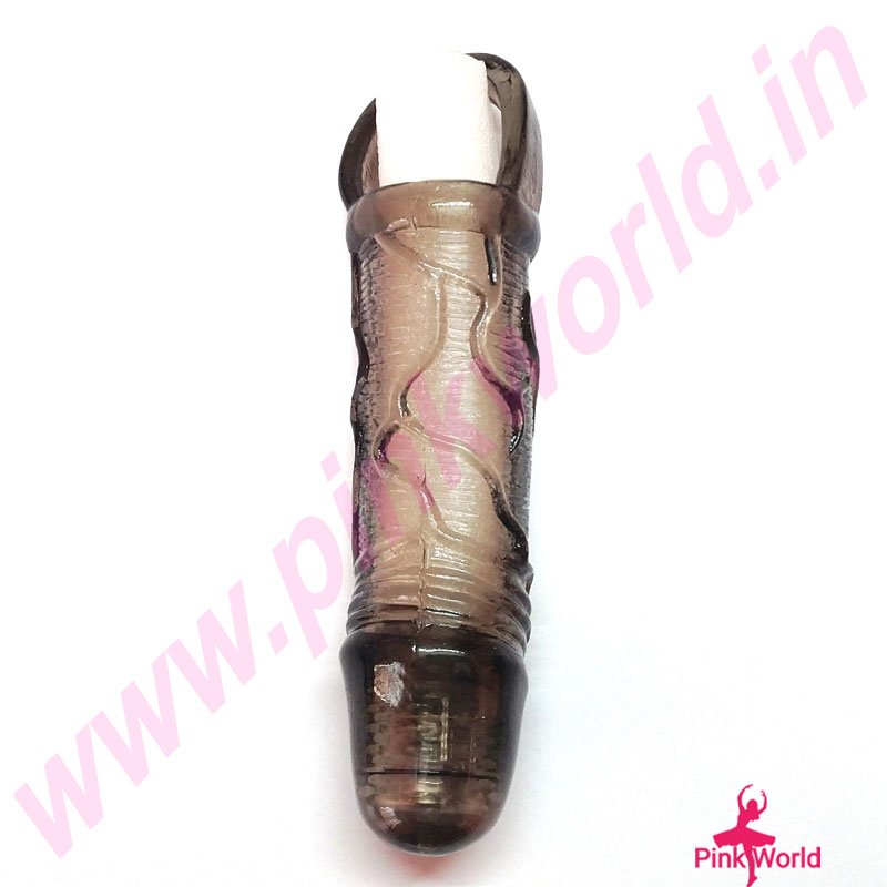 Pretty Love Carson 6.9 Inch Penis Sleeve- Black. - Image 8