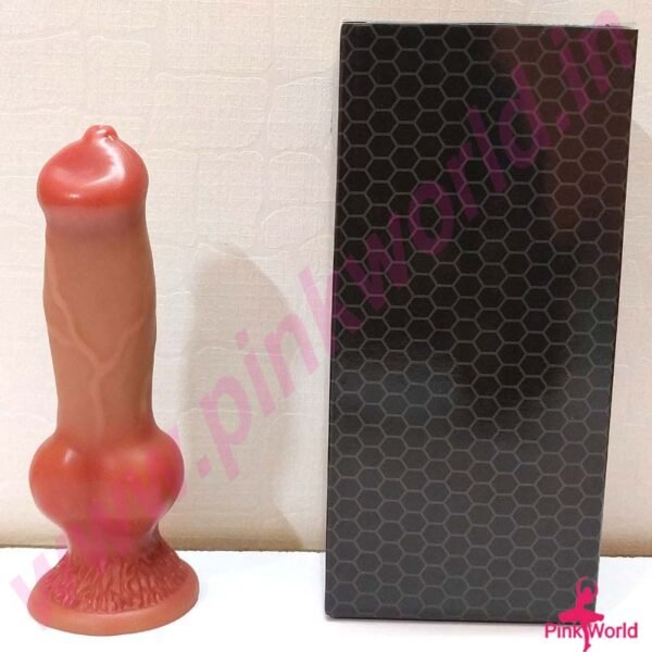 Realistic 8 Inch Doggy Penis With Knot.