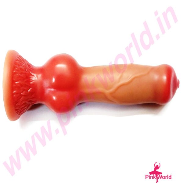 Realistic 8 Inch Doggy Penis With Knot. - Image 3