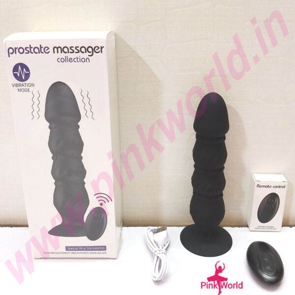 Realistic Prostate Massager Cum Anal Plug.