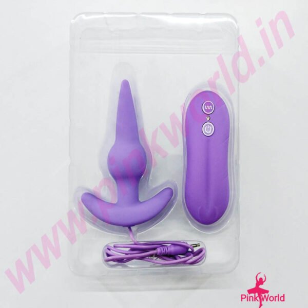 Bulb Probe Vibrating Anal Plug - Magenta. - Image 7
