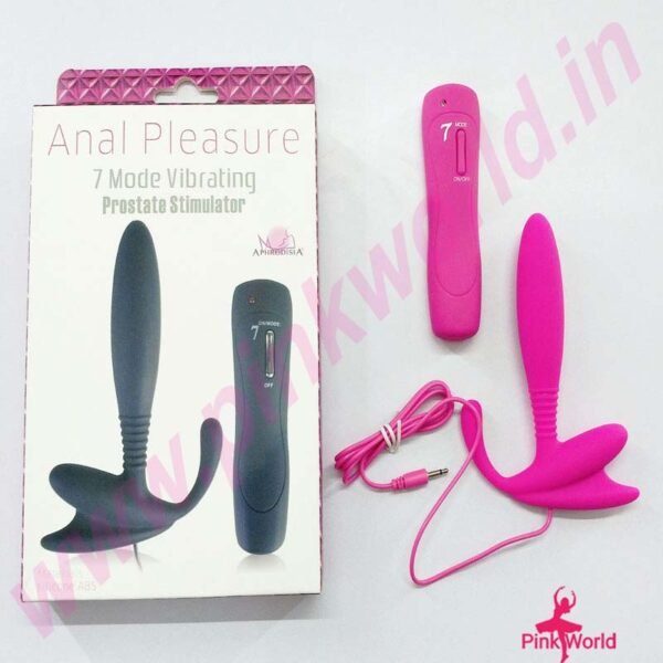 Anal Pleasure 7 Mode Vibrating Prostate Stimulator - Pink. - Image 2