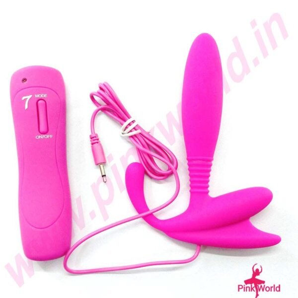 Anal Pleasure 7 Mode Vibrating Prostate Stimulator - Pink. - Image 3