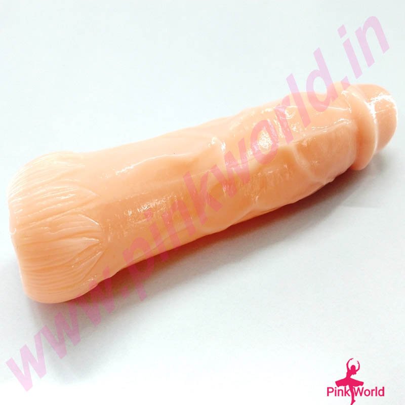 Real Man Realistic Silicone Penis Sleeve - 7.4 Inch. - Image 3