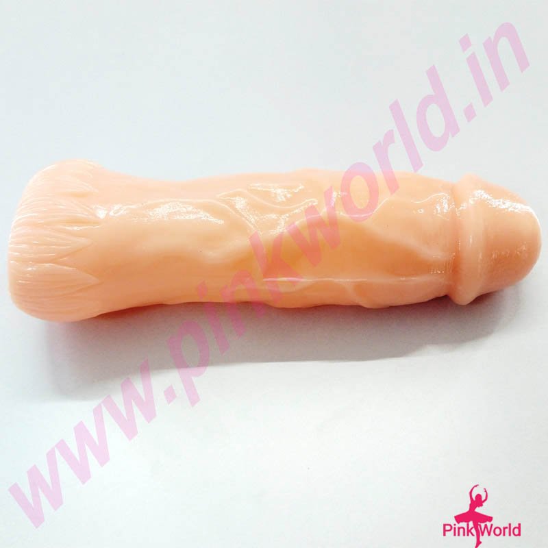 Real Man Realistic Silicone Penis Sleeve - 7.4 Inch. - Image 5